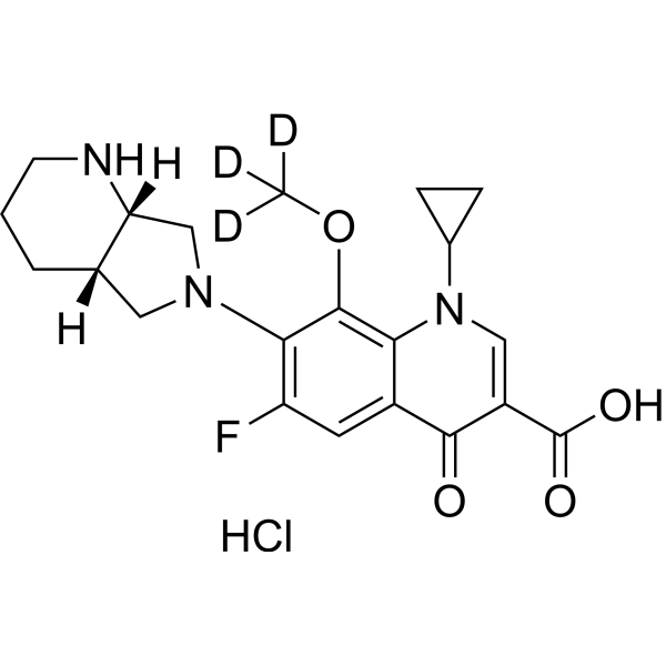 Moxifloxacin-d3 hydrochloride (BAY 12-8039-d3) 2734919-98-1